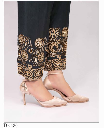 Buy Enaarah Pink Cotton Straight Pants Online  Aza Fashions